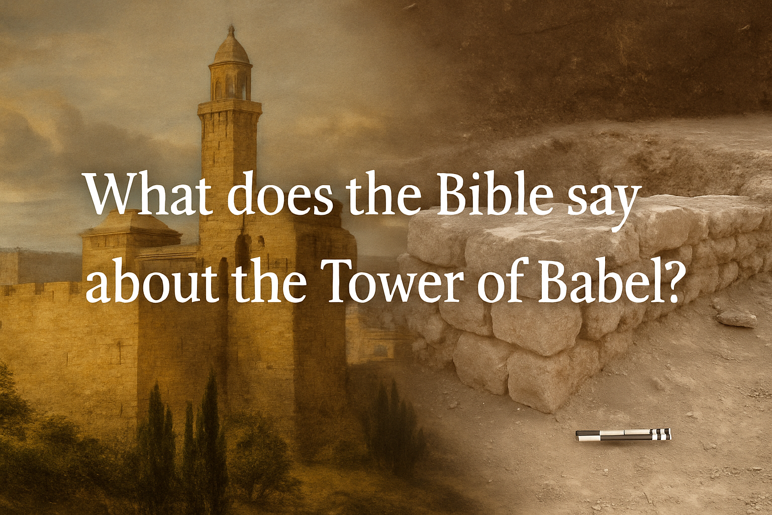 What does the Bible say about the Tower of Babel?